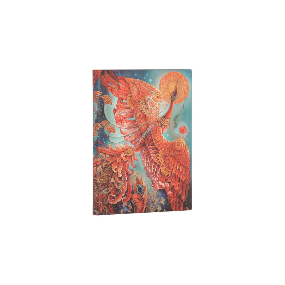 Firebird (Birds of Happiness) Midi Lined Journal (häftad, english) paperblanks