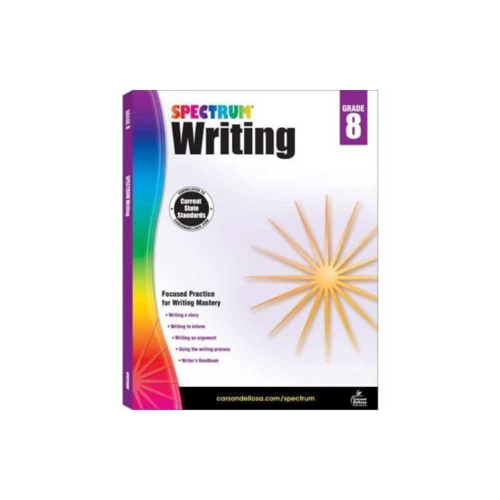 Spectrum Writing Grade 8 (häftad, english) Carson Dellosa