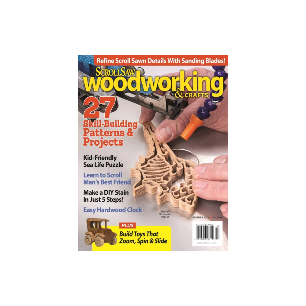 Scroll Saw Woodworking & Crafts Issue 91 Summer 2023 (häftad, english) Fox Chapel Publishing