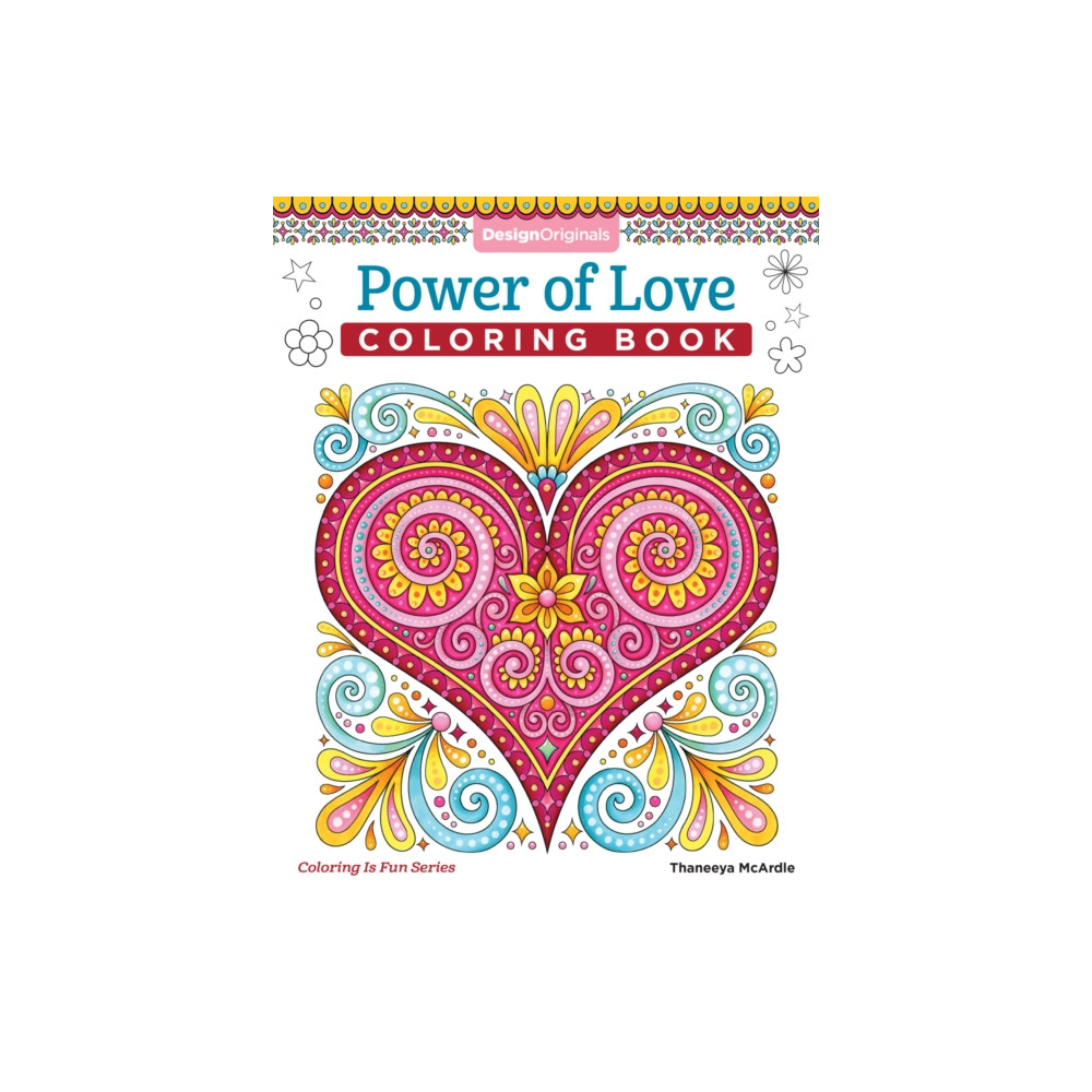 Power of Love Coloring Book (häftad, english) Design Originals