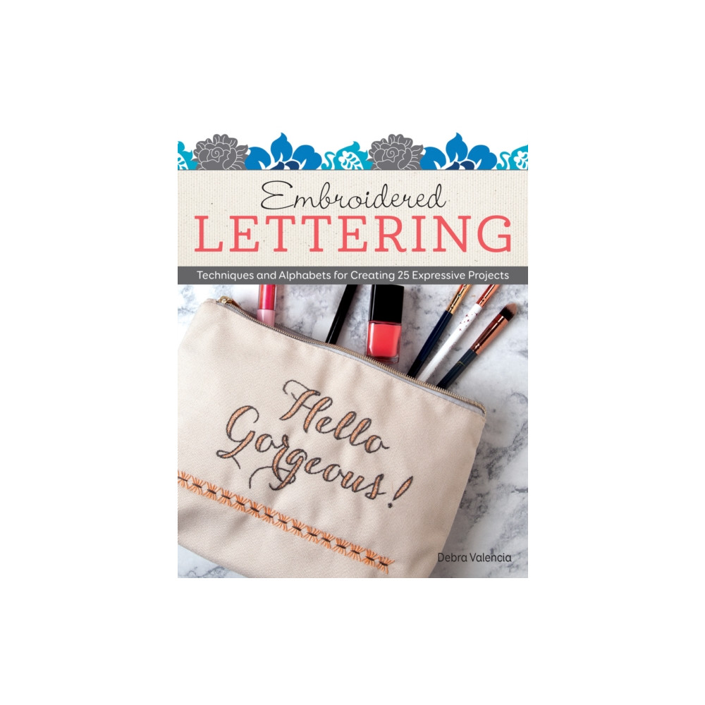 Embroidered Lettering (häftad, english) Design Originals