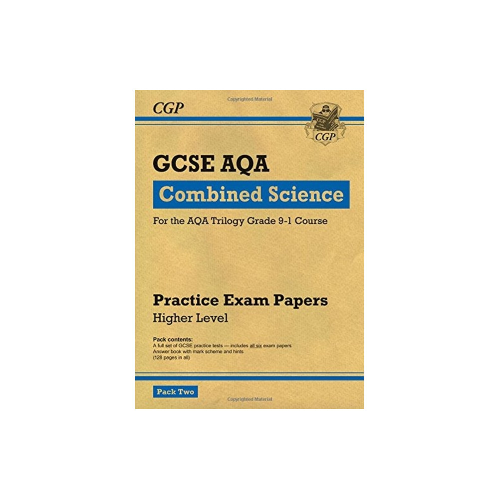 GCSE Combined Science AQA Practice Papers: Higher Pack 2 (häftad, english) Coordination Group Publications Ltd (CGP)