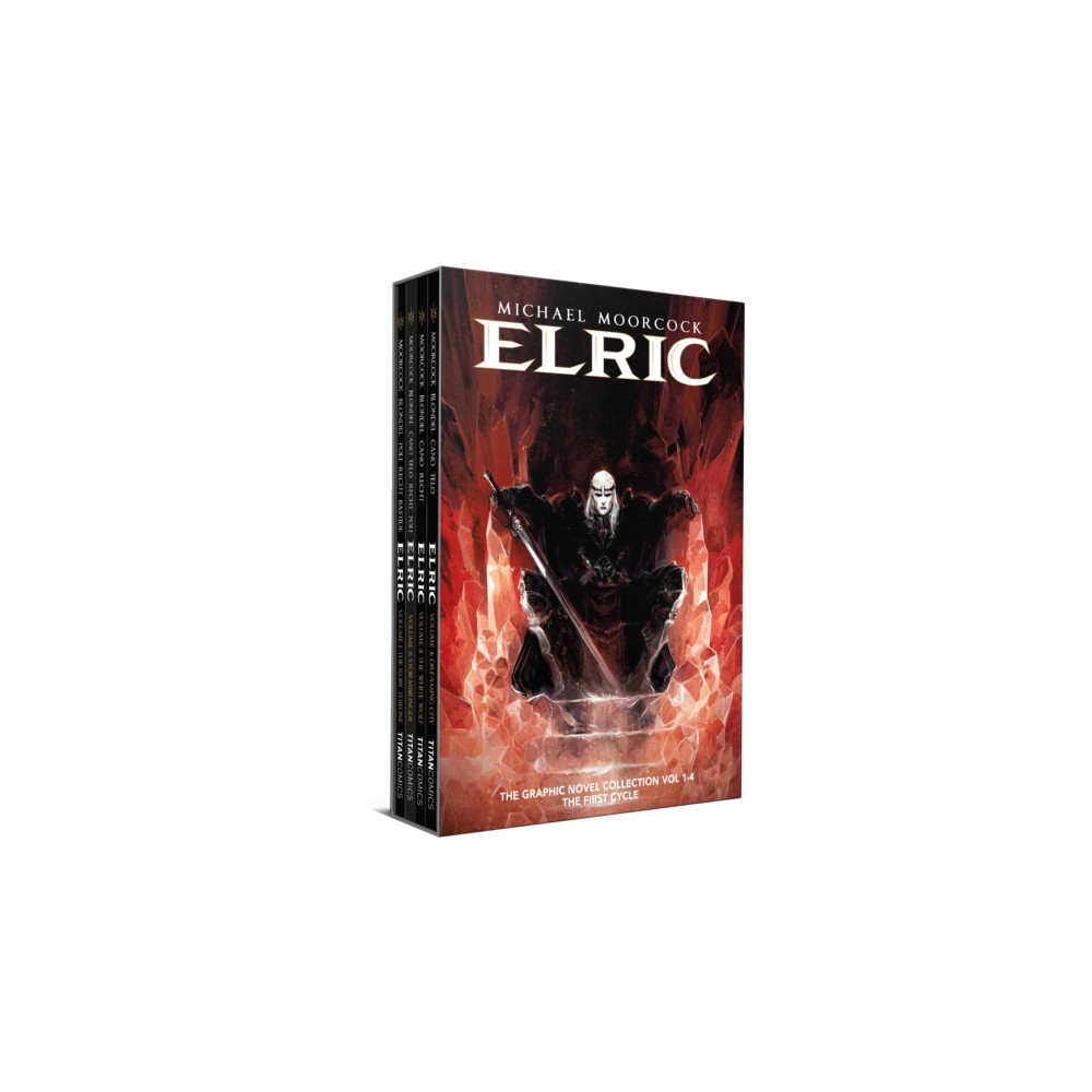 Michael Moorcock's Elric 1-4 Boxed Set (inbunden, english) Titan Books Ltd