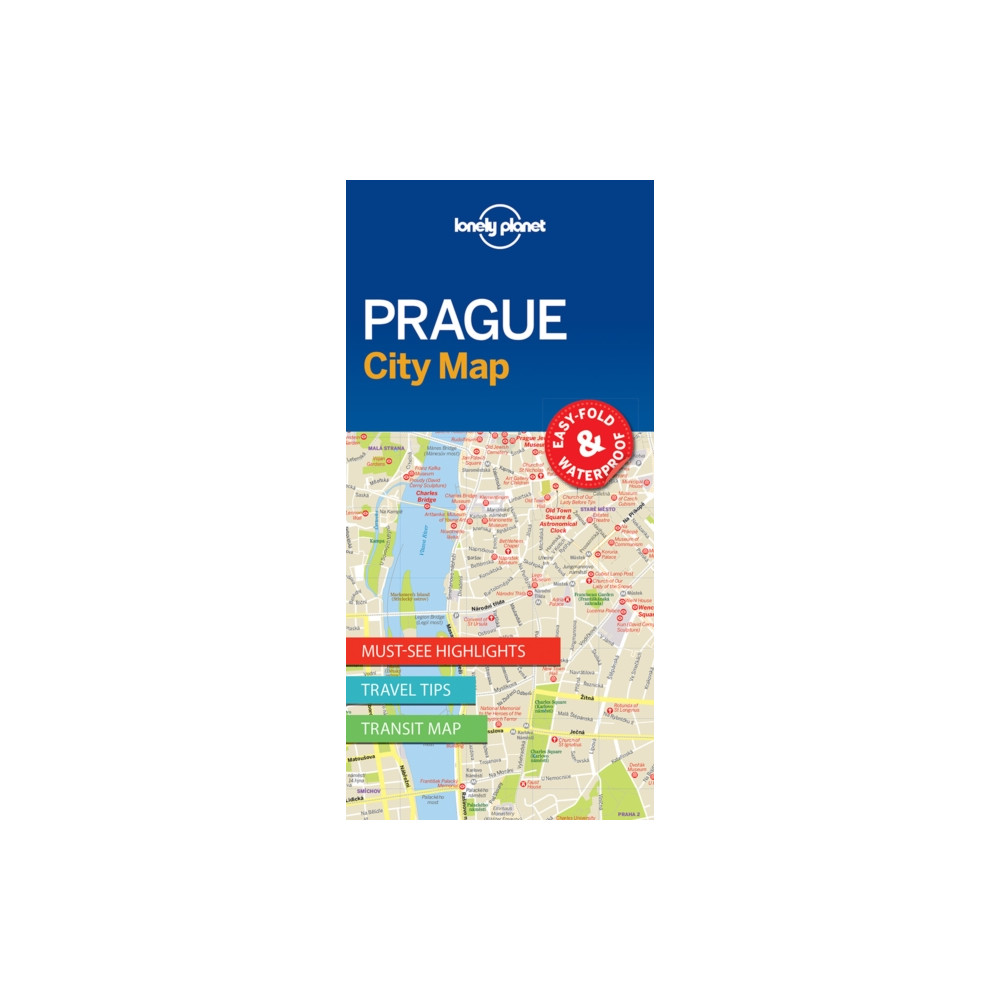 Lonely Planet Prague City Map Lonely Planet Global Limited