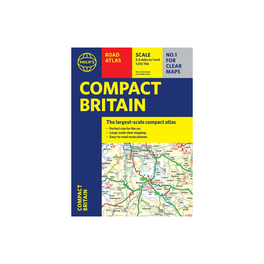 Philip's Compact Britain Road Atlas (häftad, english) Octopus publishing group