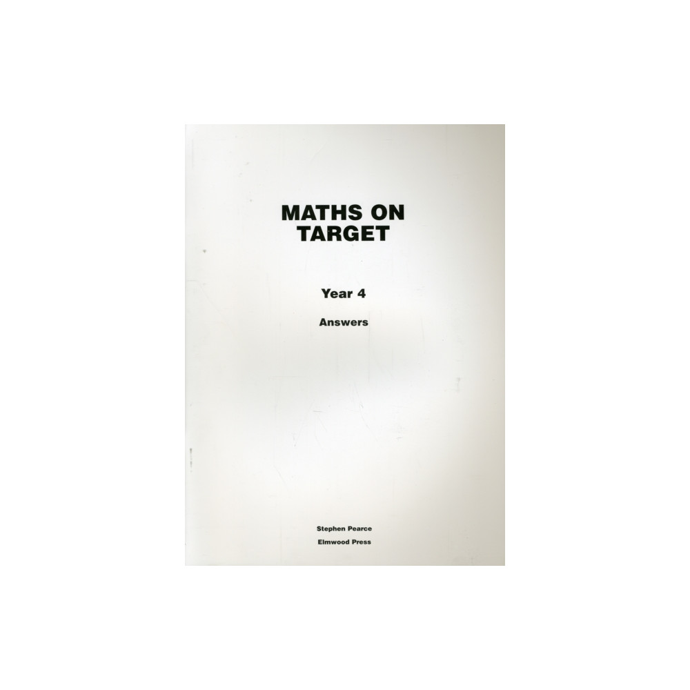 Maths on Target Year 4 Answers (häftad, eng)