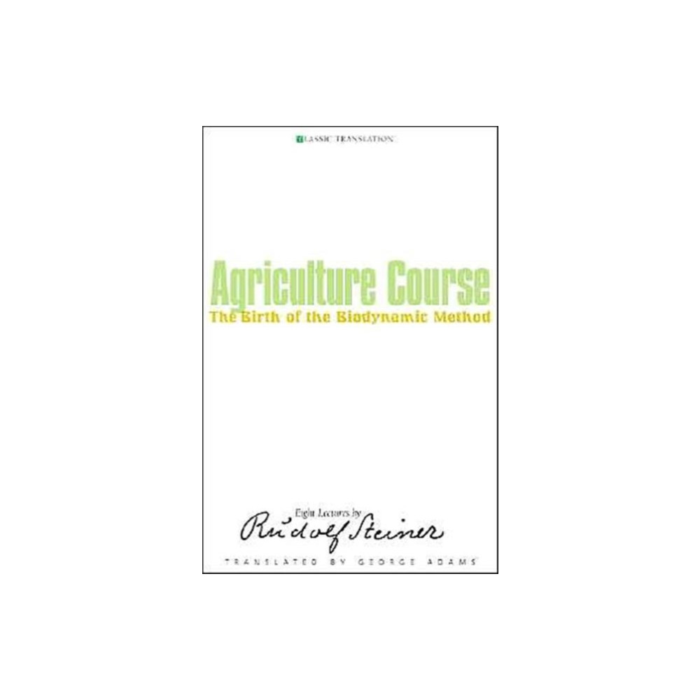 Agriculture Course (häftad, eng)