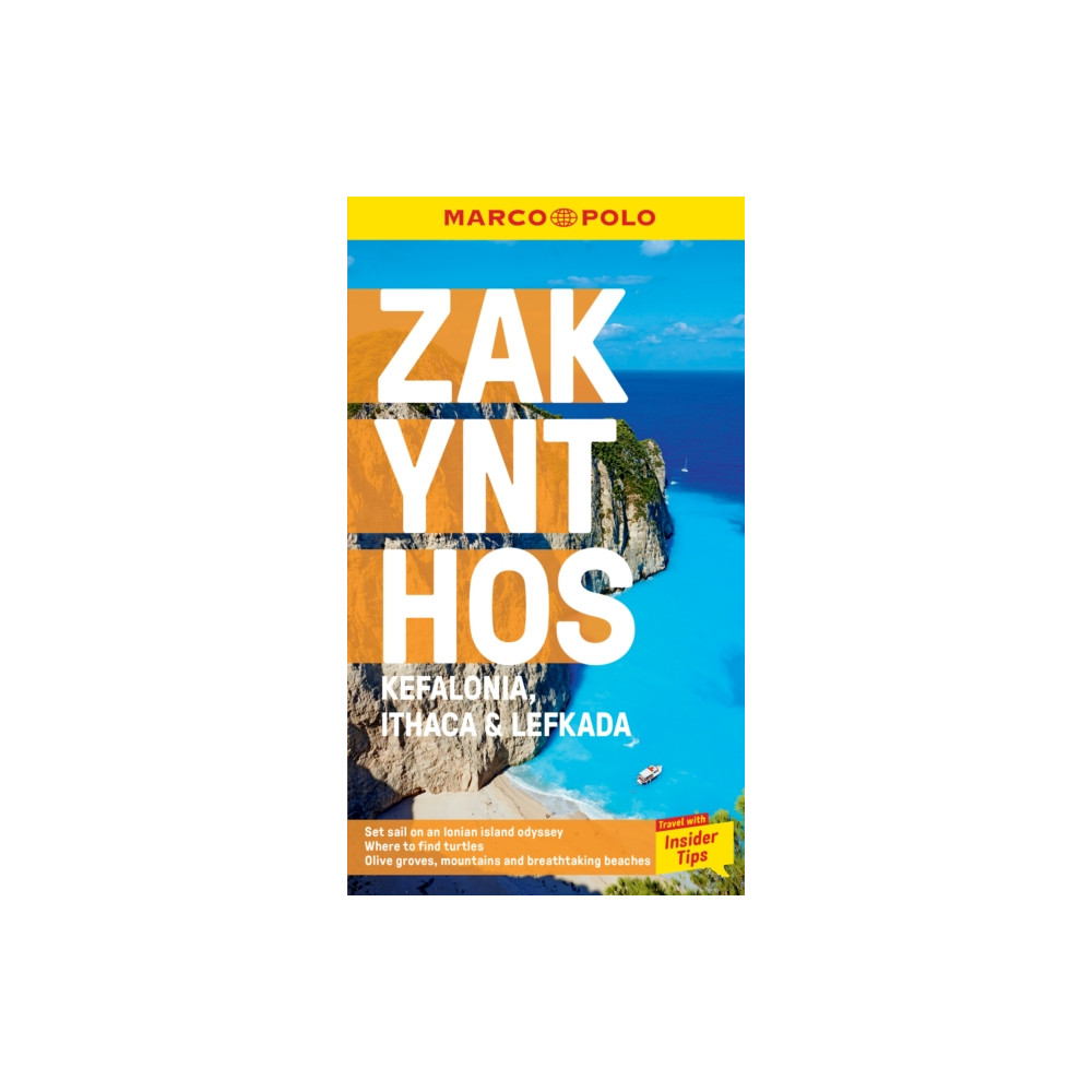 Zakynthos and Kefalonia Marco Polo Pocket Travel Guide - with pull out map (häftad, english) Heartwood Publishing