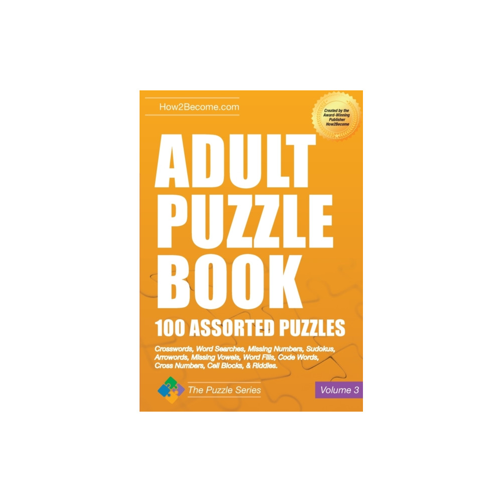 Adult Puzzle Book: 100 Assorted Puzzles - Volume 3 (häftad, eng)