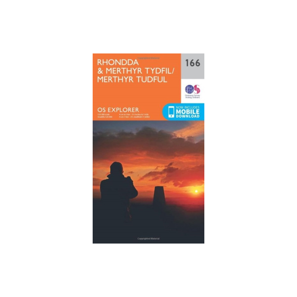 Rhondda and Merthyr Tydfil Ordnance Survey