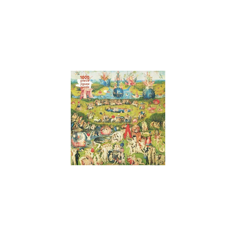Adult Jigsaw Puzzle Hieronymus Bosch: Garden of Earthly Delights (bok, english) Flame Tree Publishing
