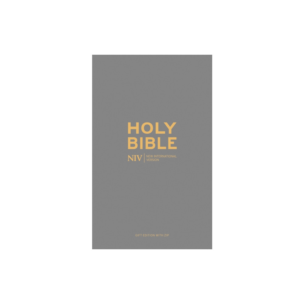 NIV Pocket Charcoal Soft-tone Bible with Zip (häftad, english) John Murray Press