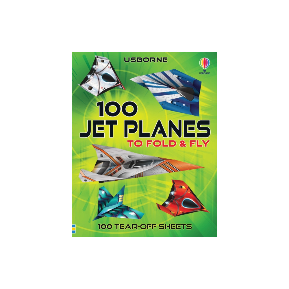 100 Jet Planes to Fold and Fly (häftad, english) Usborne Publishing Ltd