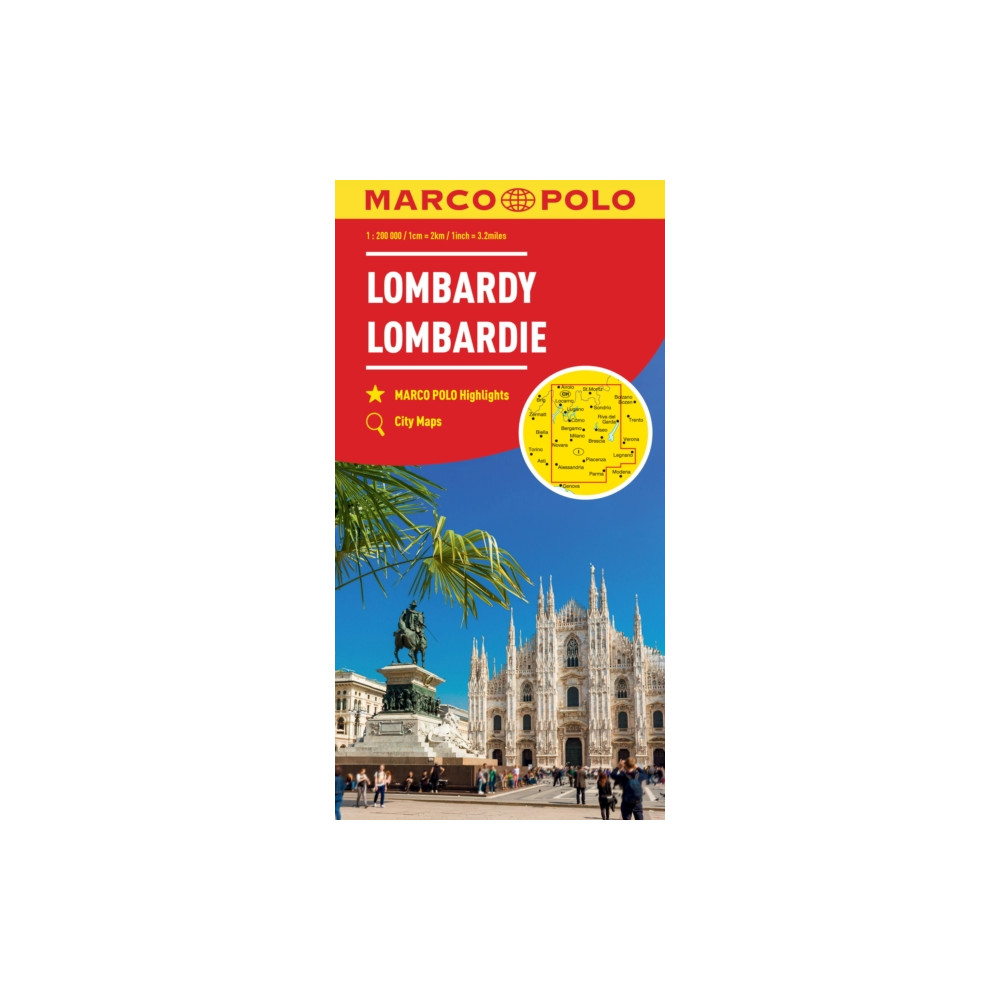 Lombardy Marco Polo Map (North Italian Lakes) MAIRDUMONT GmbH & Co. KG