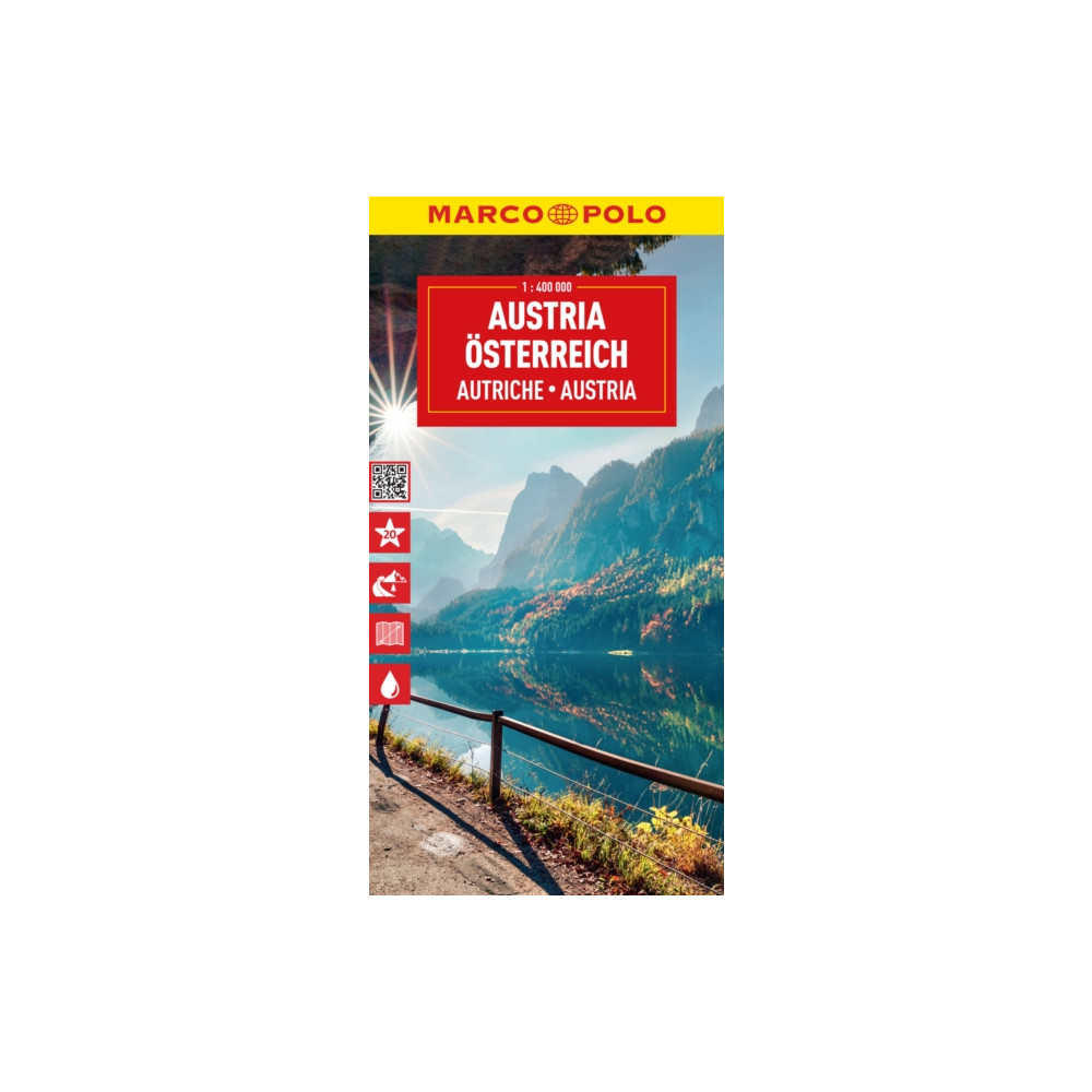 Austria Marco Polo Map MAIRDUMONT GmbH & Co. KG