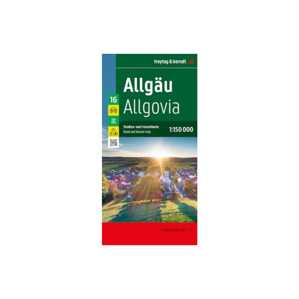 Allgau Road and Leisure Map Freytag-Berndt