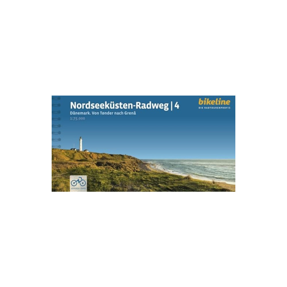 Nordseekusten Radweg 4 Von Tønder nach Grena (bok, spiral, ger) Verlag Esterbauer