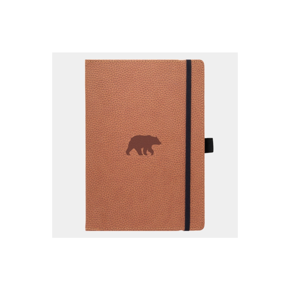 A4 Brown Bear Nbook Graph (häftad, english) Dingbats* Notebooks Ltd