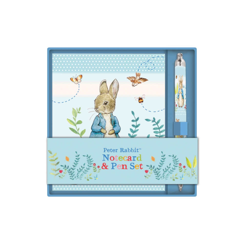 Notecard And Pen Set Boxed Pastel Stripes Robert Frederick