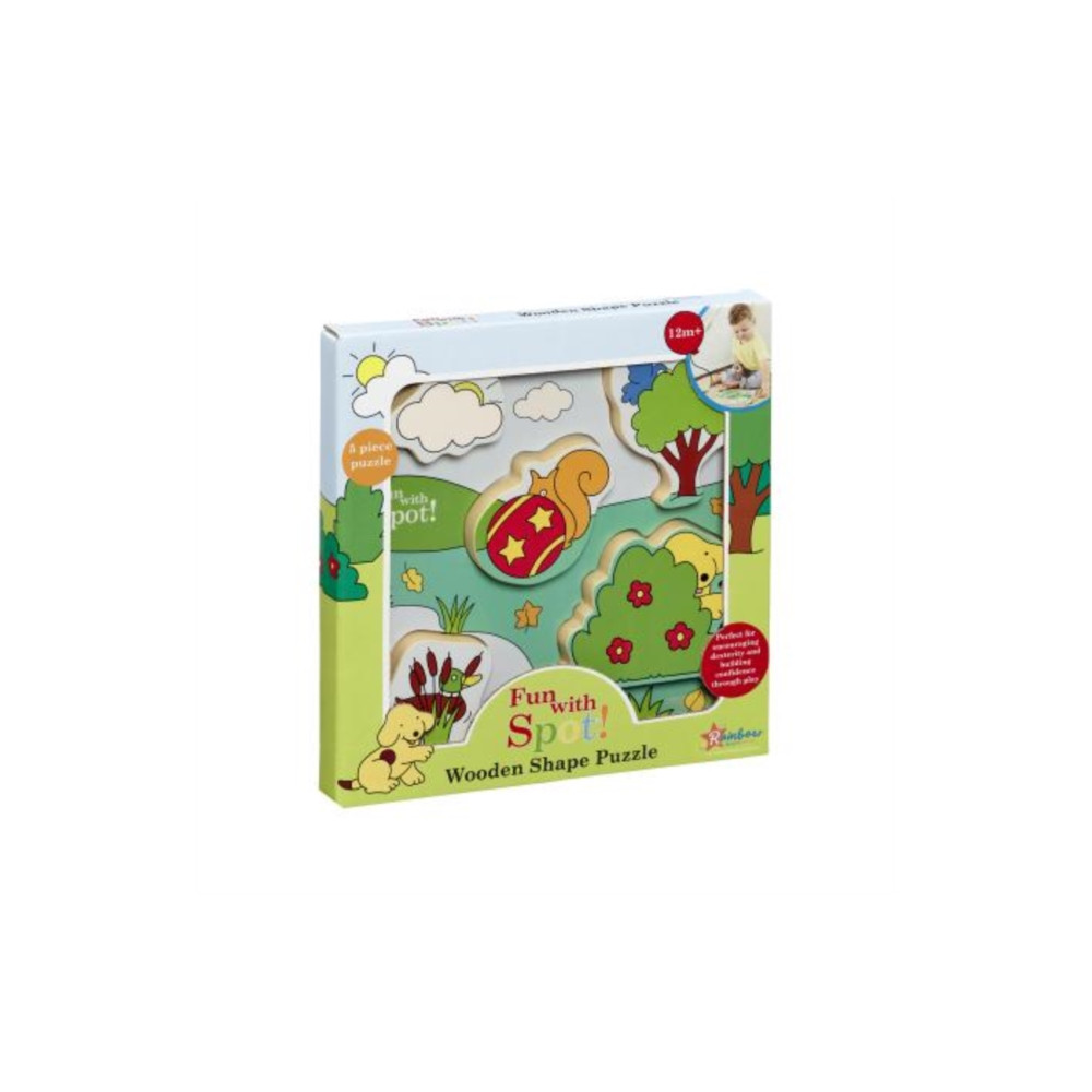 Spot Wooden Shape Puzzle RAINBOW DESIGNS LTD