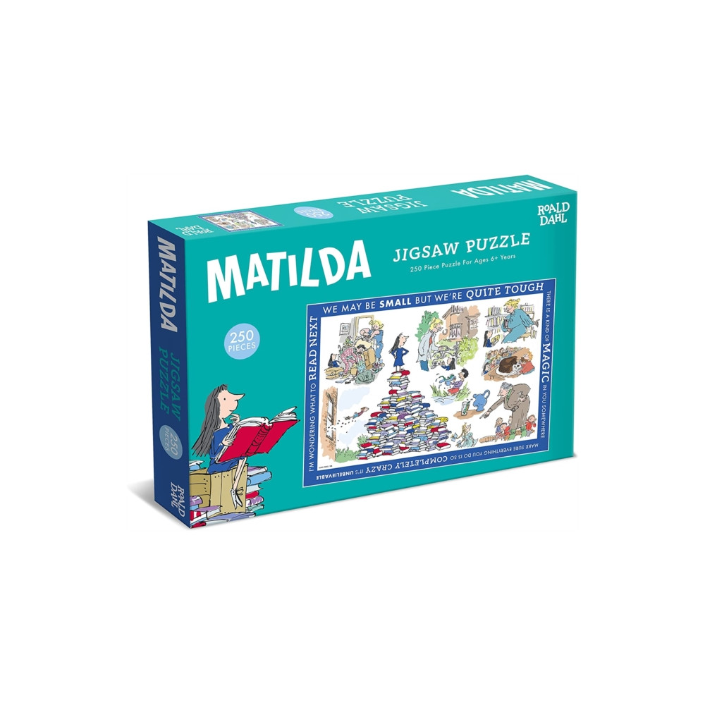 Roald Dahl Puzzles 250pc Matilda Paul Lamond Games