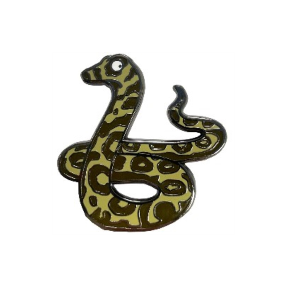 Snake Character Pin Badge Pawprint Family