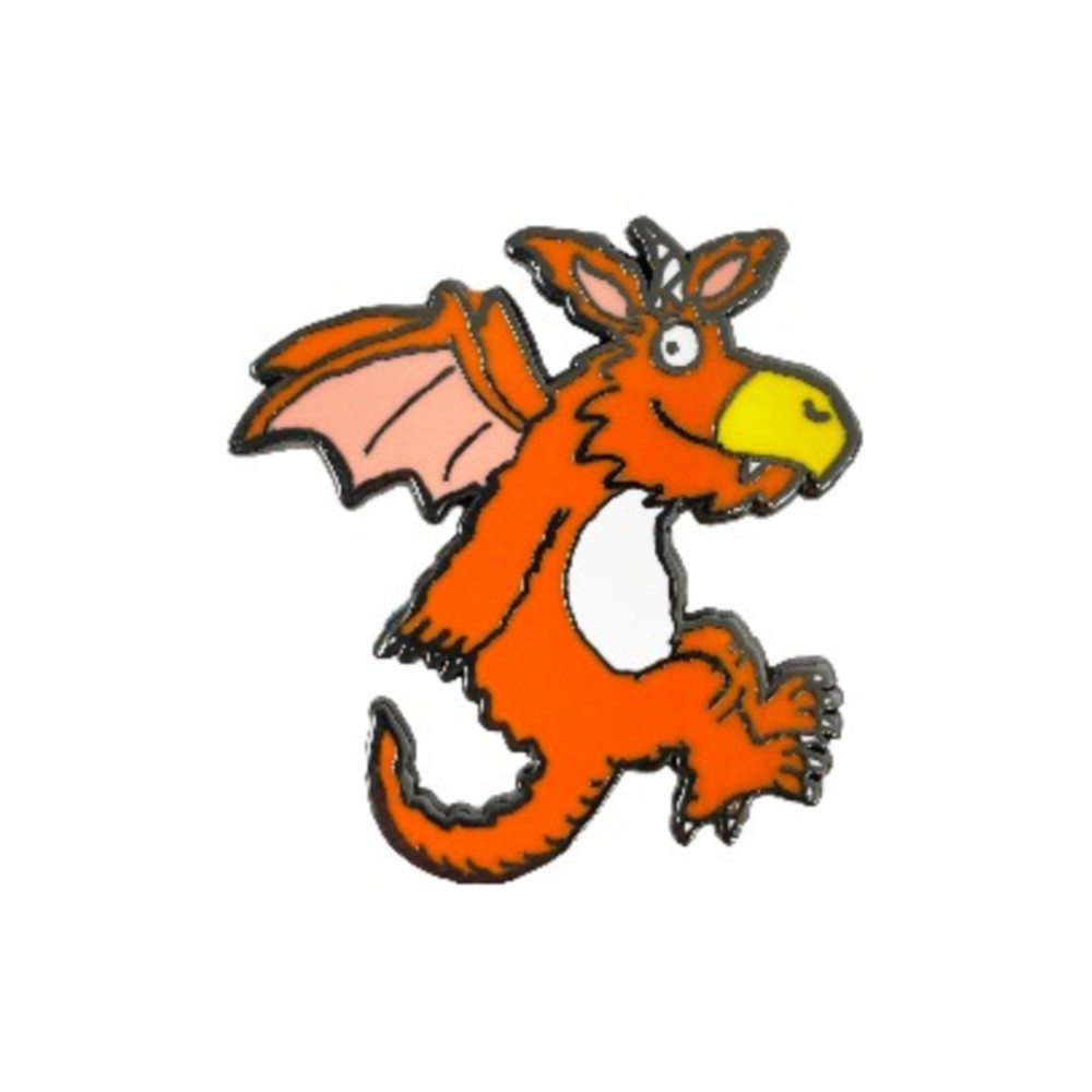 Zog Hovering Pin Badge Pawprint Family