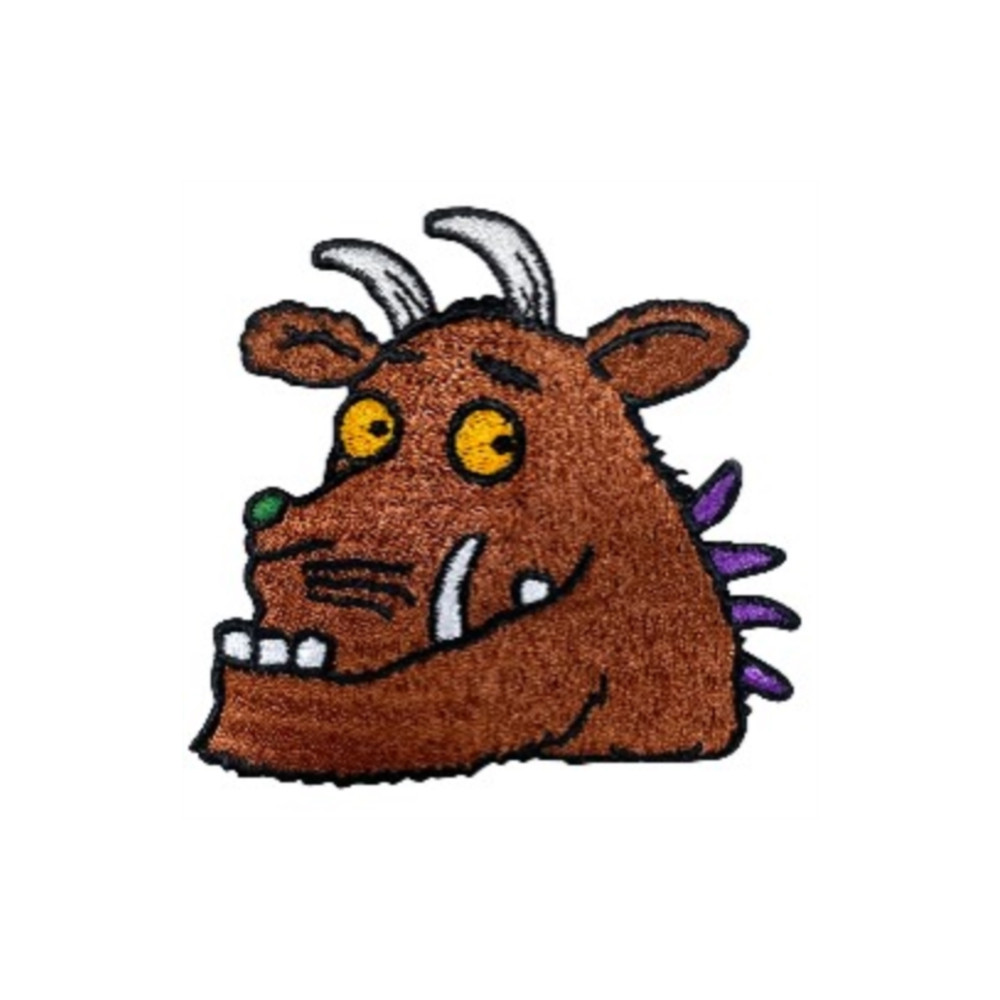 Gruffalo Head Sew On Patch Pawprint Family