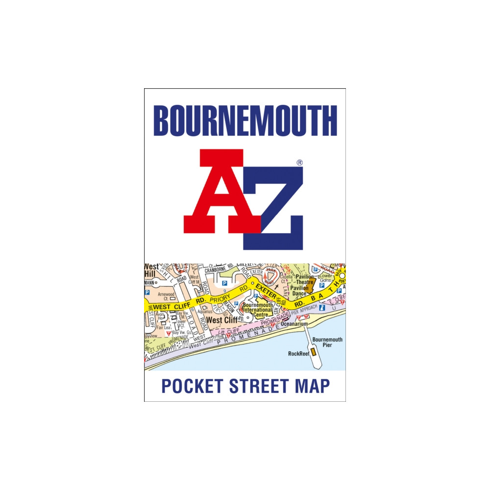 Bournemouth A-Z Pocket Street Map HarperCollins Publishers