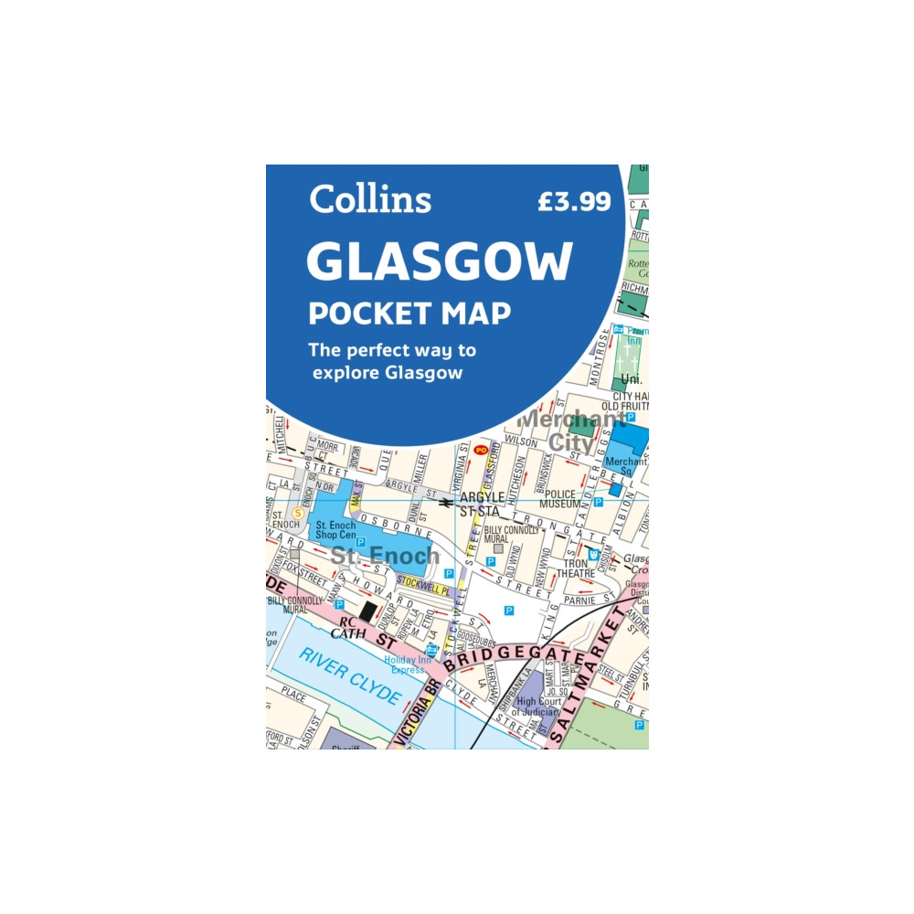 Glasgow Pocket Map HarperCollins Publishers