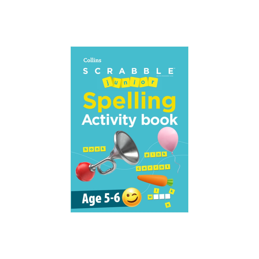 SCRABBLE™ Junior Spelling Activity book Age 5-6 (häftad, english) HarperCollins Publishers