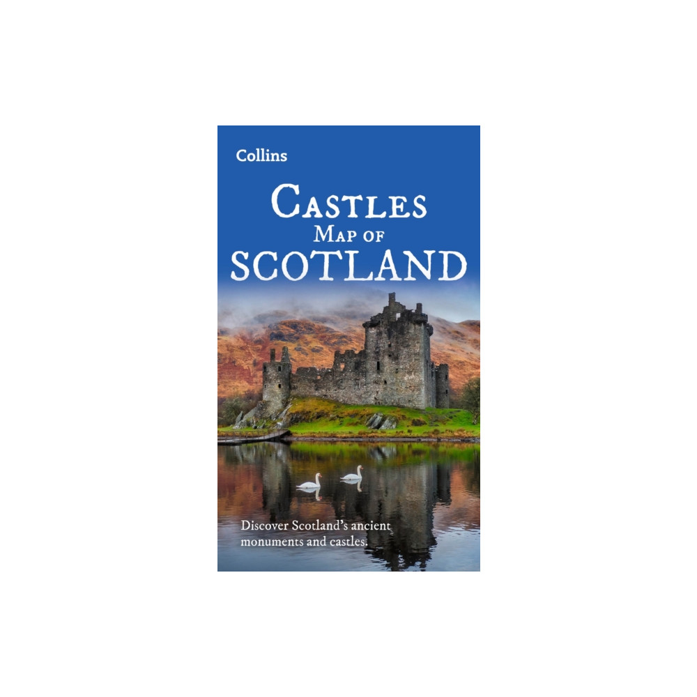 Castles Map of Scotland HarperCollins Publishers