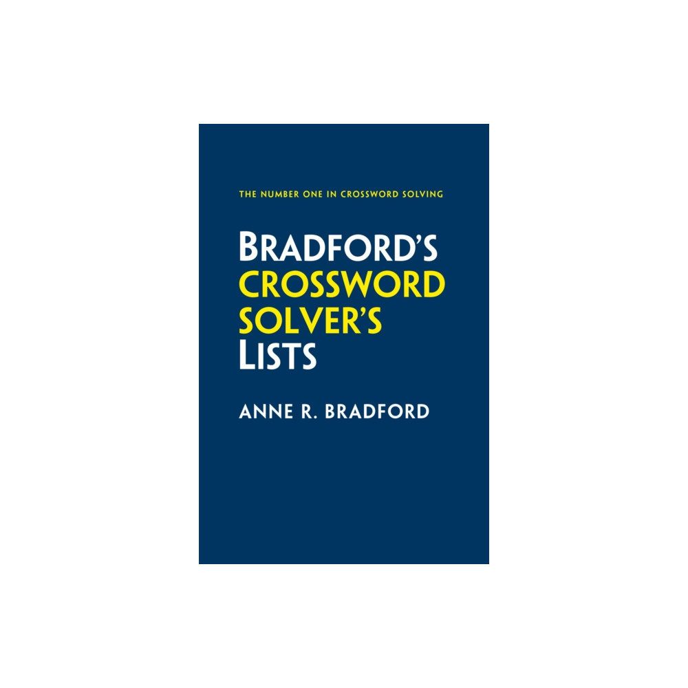 Bradford’s Crossword Solver’s Lists (häftad, english) HarperCollins Publishers