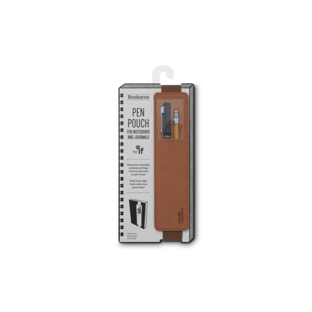 Bookaroo Pen Pouch - Brown That Company Called If