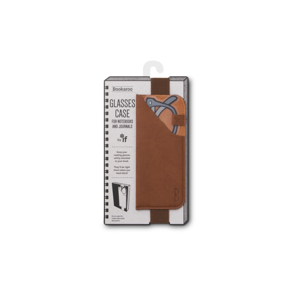 Bookaroo Glasses Case - Brown That Company Called If