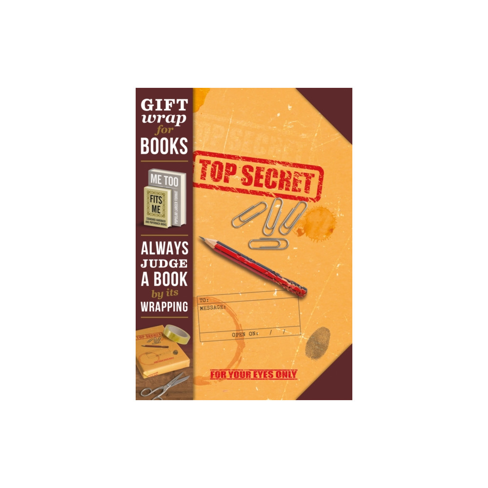 Gift Wrap for Books - Top Secret That Company Called If