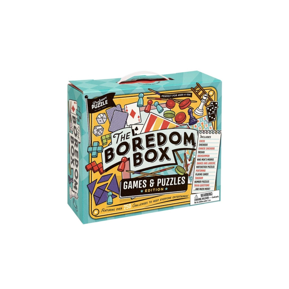 Indoor Boredom Box Professor Puzzle
