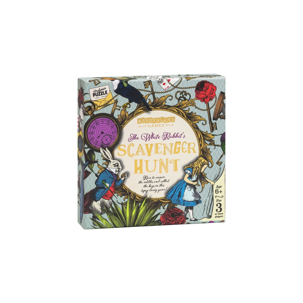 The White Rabbit's Scavenger Hunt Professor Puzzle