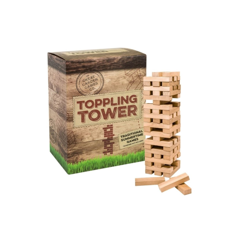 Giant Toppling Tower Professor Puzzle