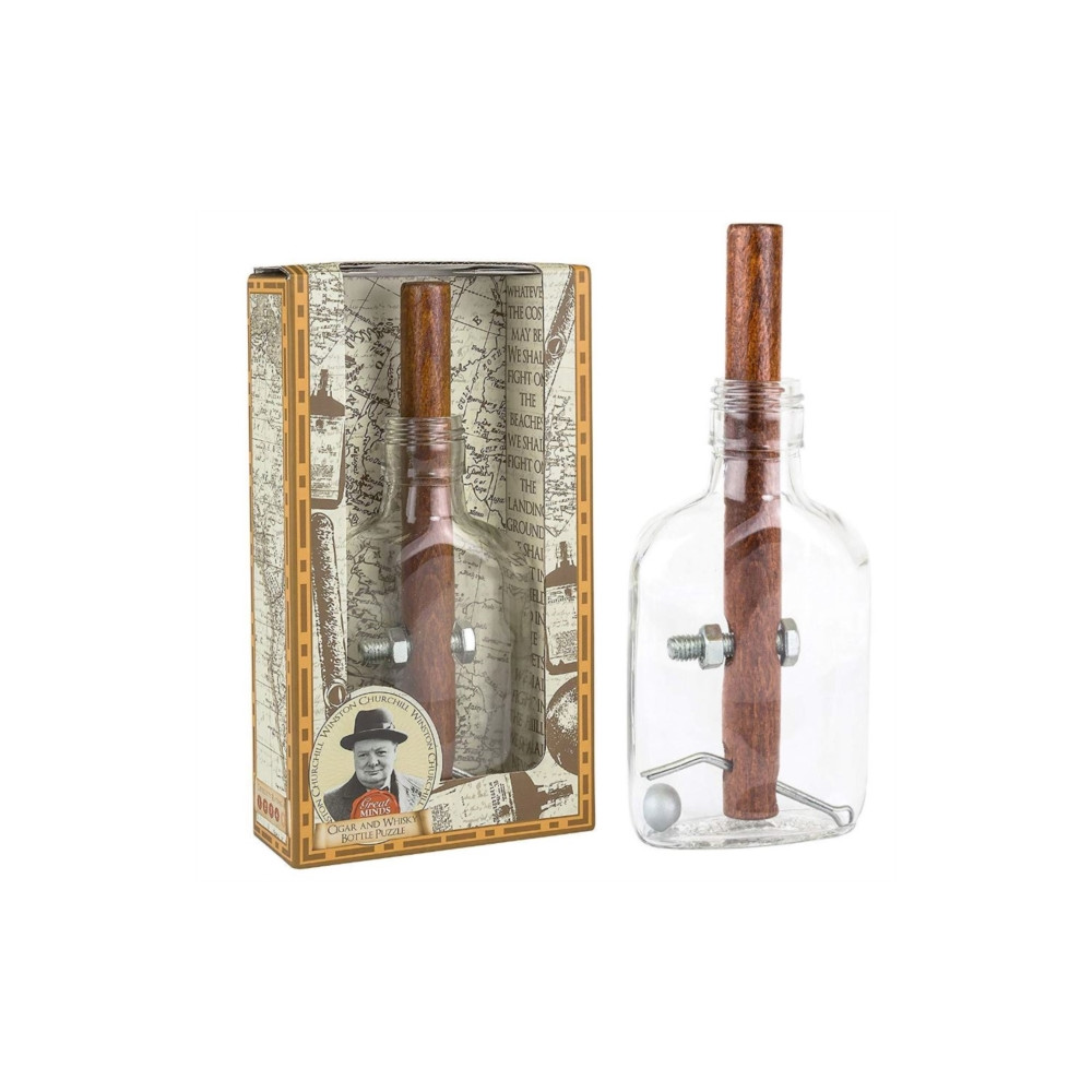 Churchill's Whisky Cigar Puzzle Professor Puzzle