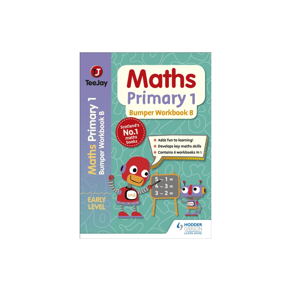 TeeJay Maths Primary 1: Bumper Workbook B (häftad, eng)