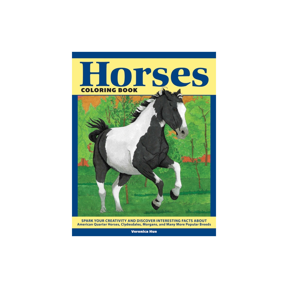 Horses Coloring Book (häftad, english) Design Originals