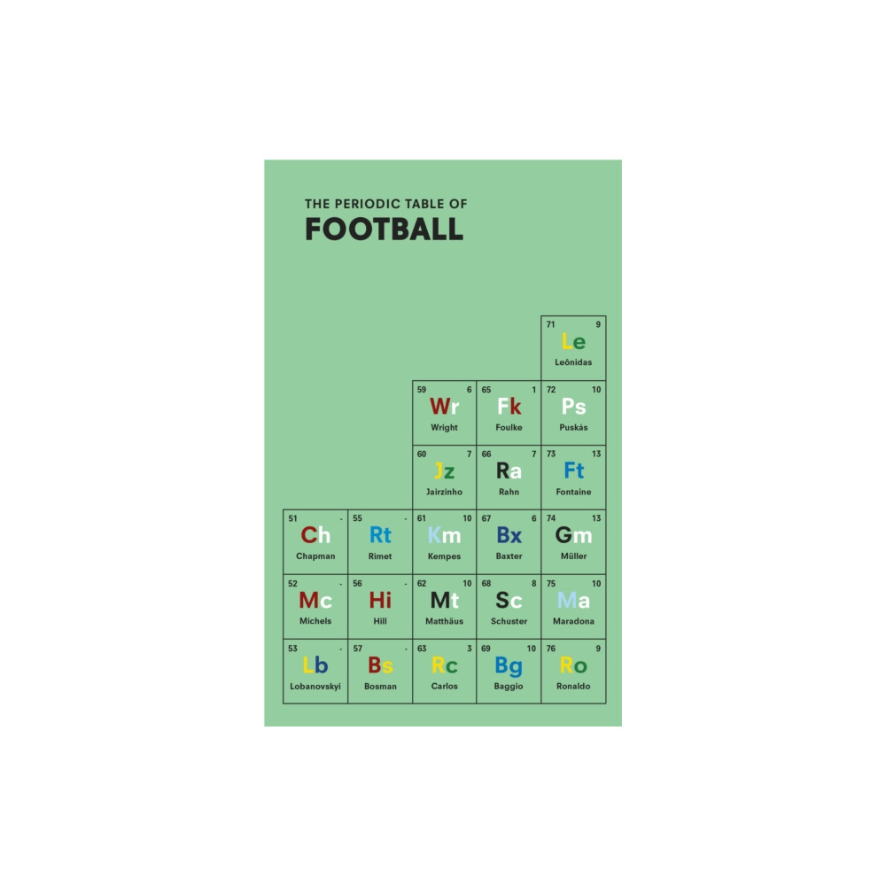 The Periodic Table of FOOTBALL (inbunden, english) Ebury Publishing