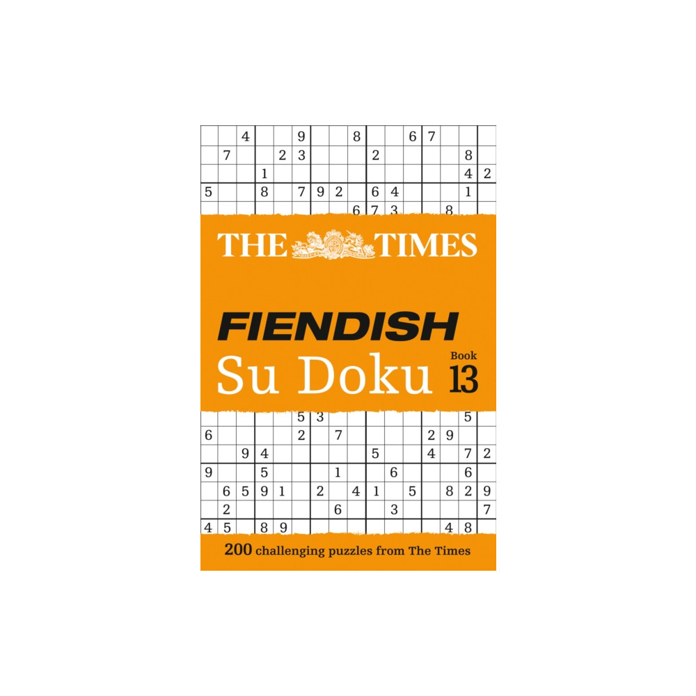 The Times Fiendish Su Doku Book 13 (häftad, english) HarperCollins Publishers