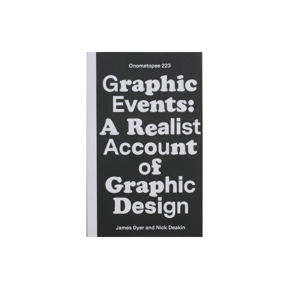 Graphic Events (häftad, english) Onomatopee