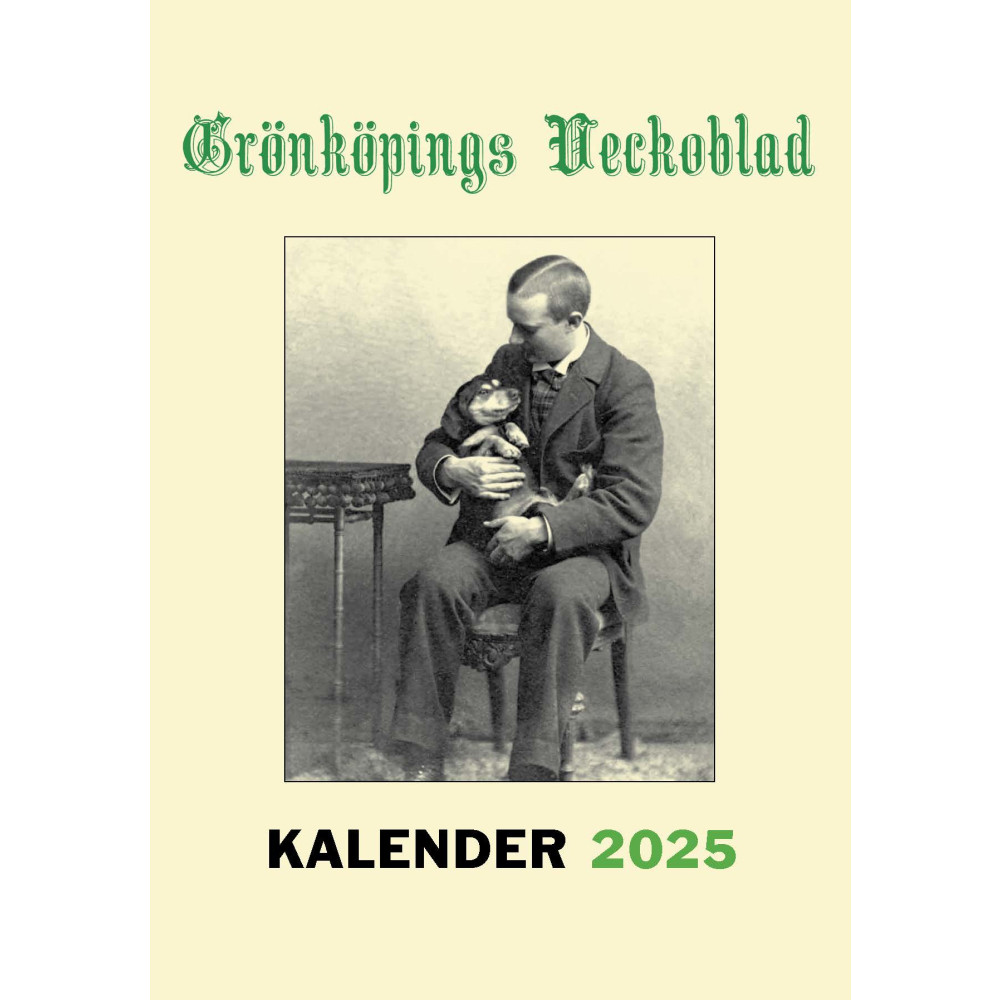 Grönköpings Veckoblad väggkalender 2025 (bok) Lind & Co