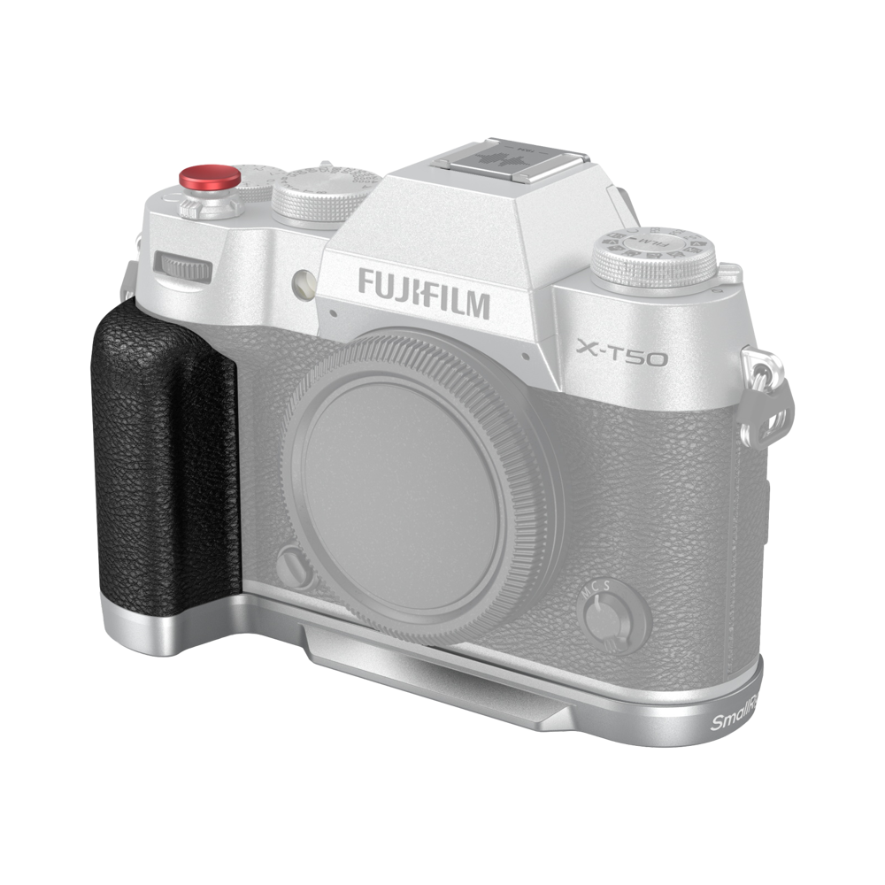 SmallRig 4713 Silicone L-Shape Handle for Fujifilm X-T50 Silver
