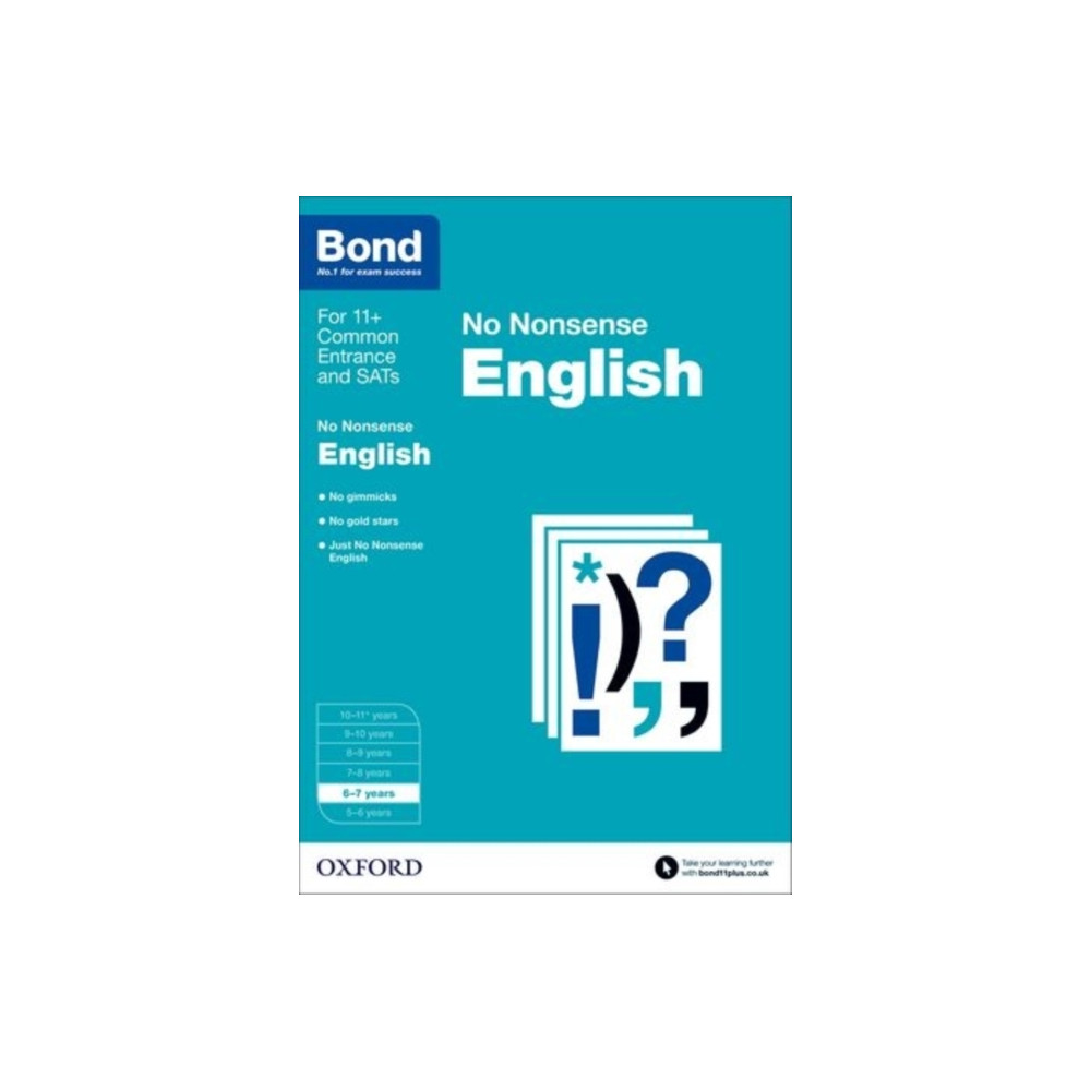 Bond: English: No Nonsense (häftad, english) Oxford University Press