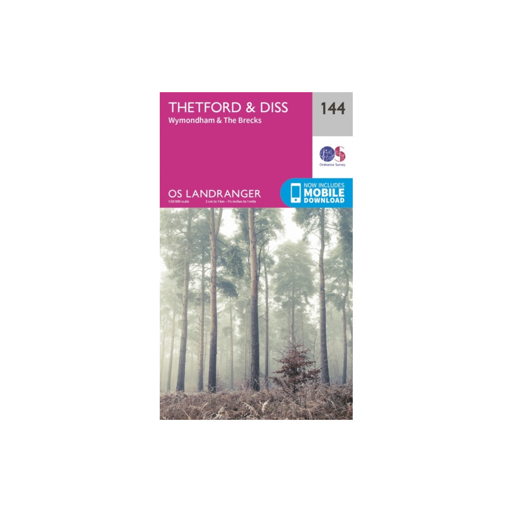 Thetford & Diss, Breckland & Wymondham Ordnance Survey