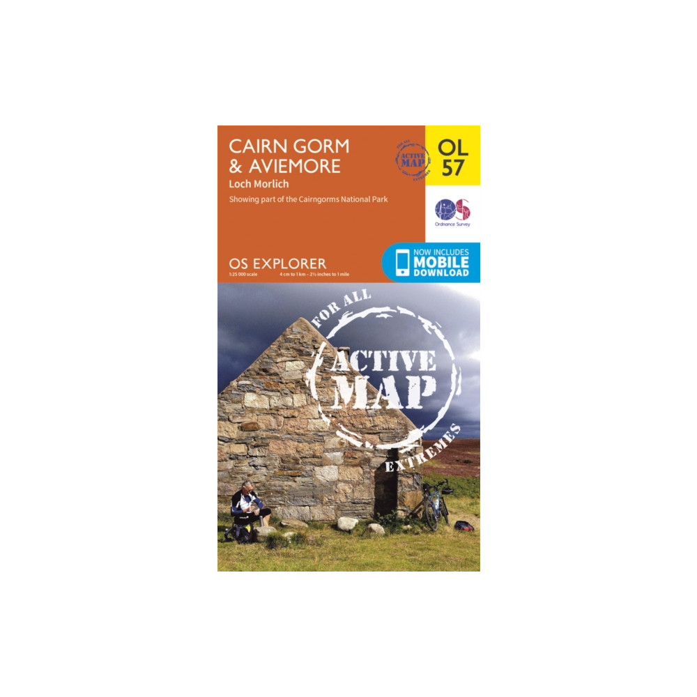 Cairn Gorm & Aviemore, Loch Morlich Ordnance Survey